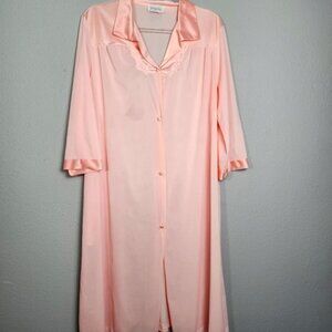 Vanity fair house dress, vintage, large